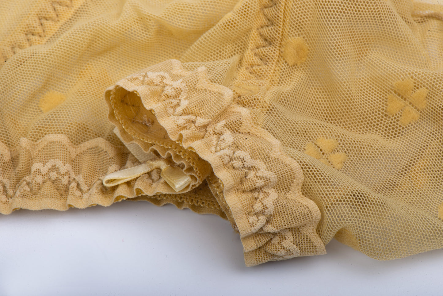The Sexy Lace Underwear Panties Cute Polka Dot Ruffled Knickers 4packs
