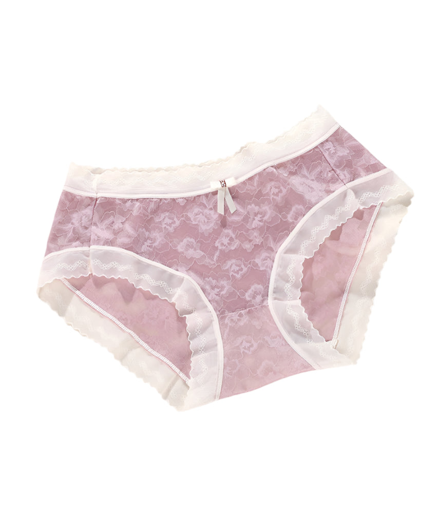 La culotte sexy en dentelle sans coutures taille mi-haute