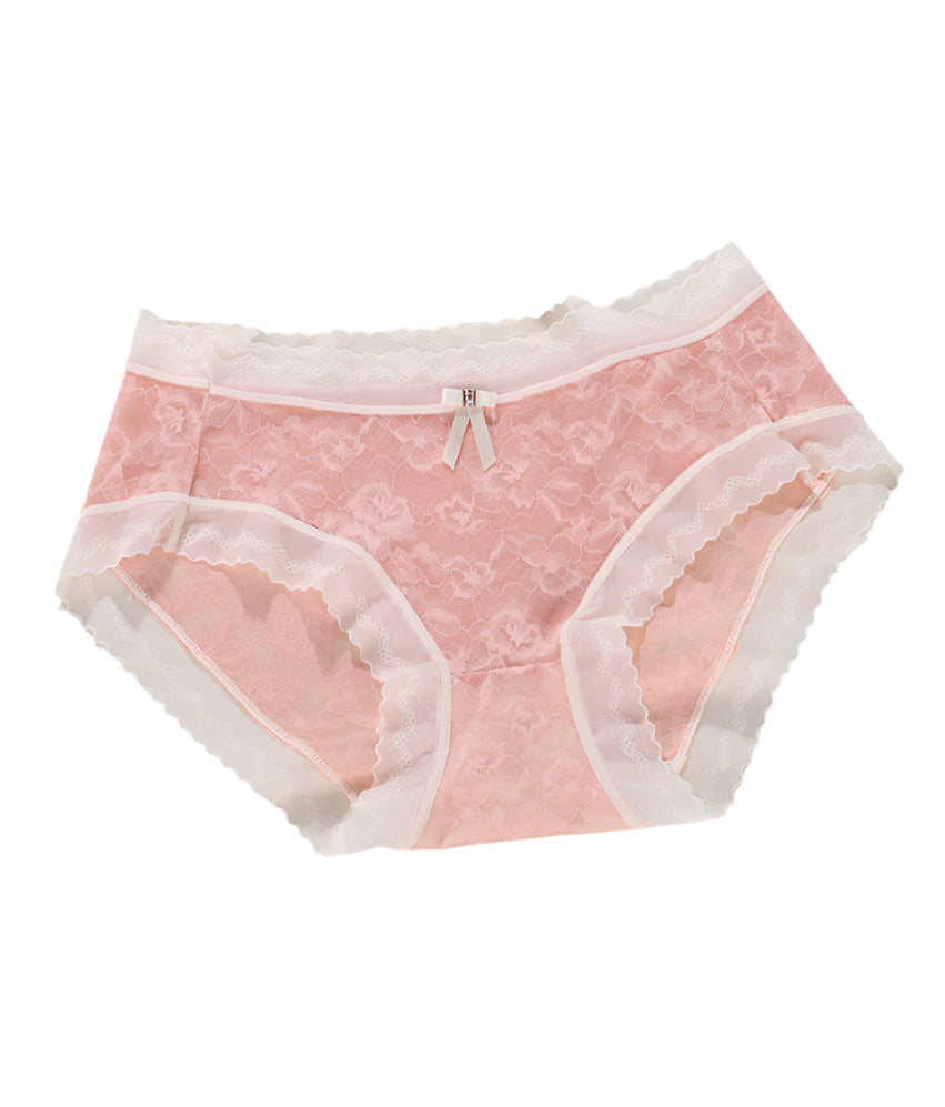 La culotte sexy en dentelle sans coutures taille mi-haute