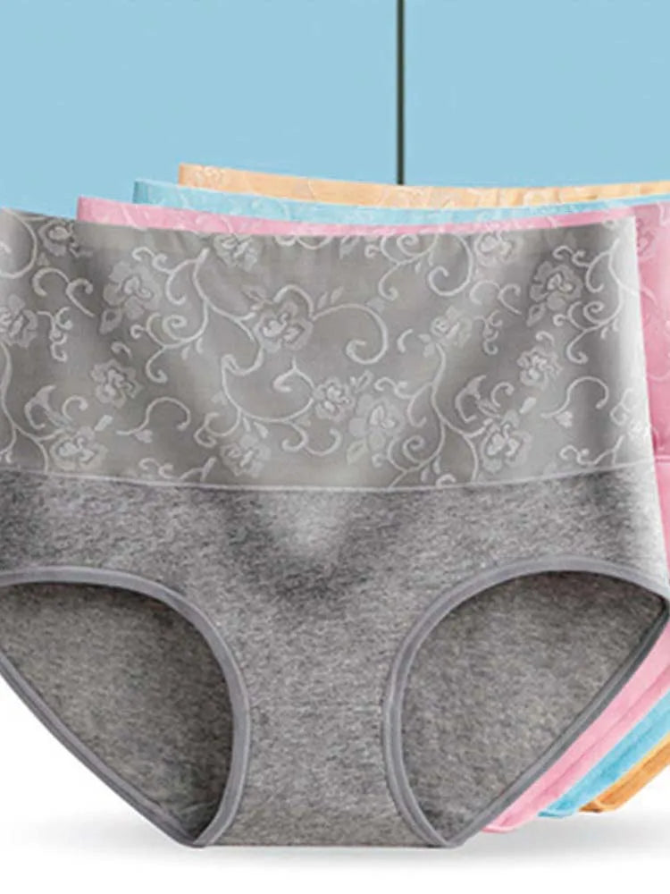 High waist Women Panties Sexy Women Underwear Cotton Briefs