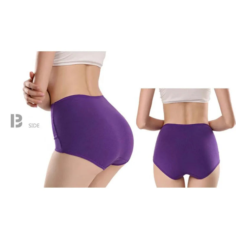 High waist Women Panties Sexy Women Underwear Cotton Briefs