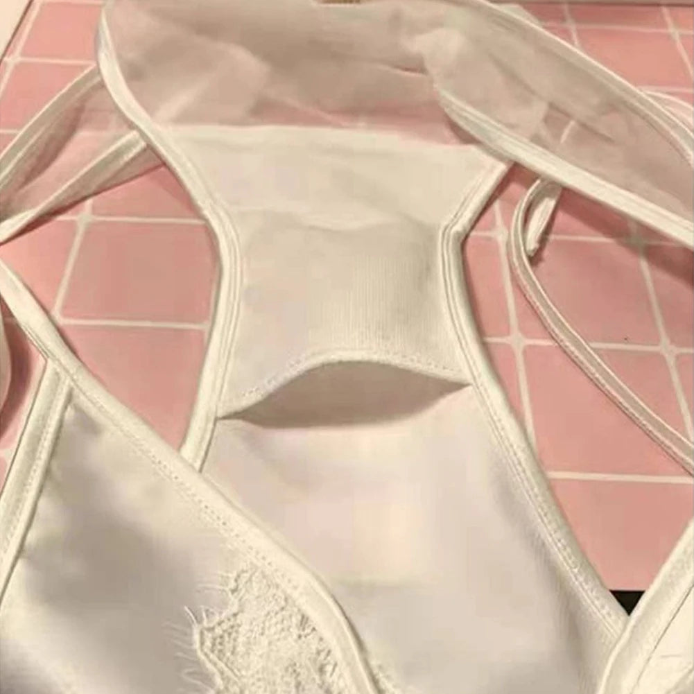 Women Lace Panties Lingerie Soft Silk seamless Low Waist Underwear
