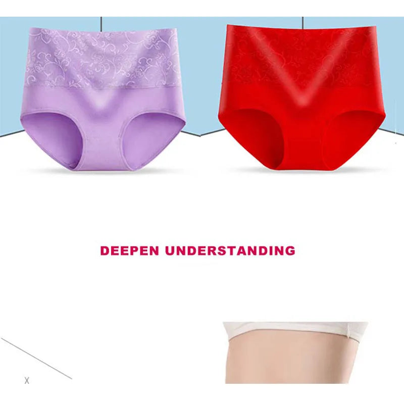 High waist Women Panties Sexy Women Underwear Cotton Briefs