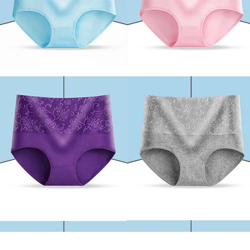 High waist Women Panties Sexy Women Underwear Cotton Briefs