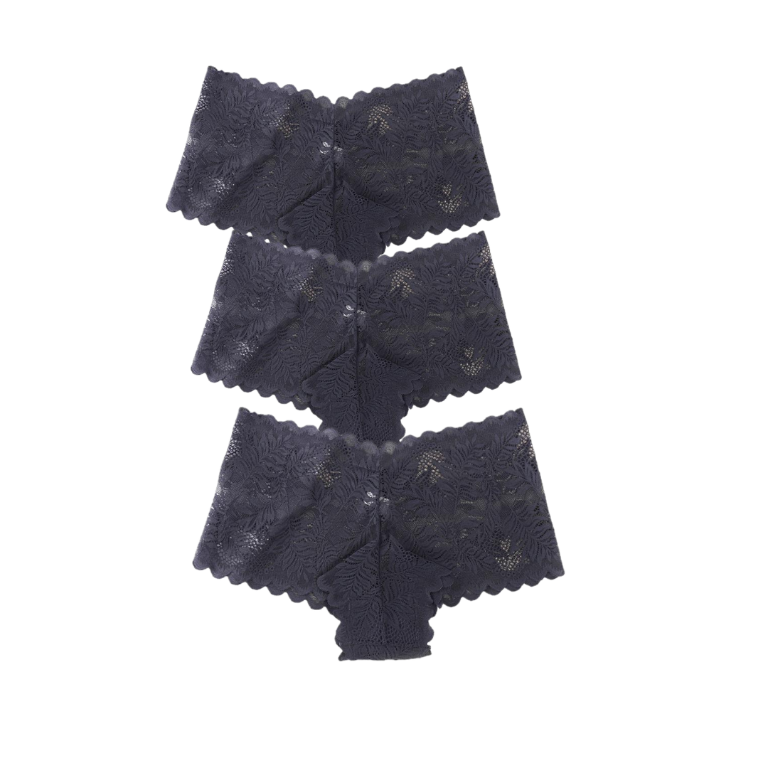 Floral Lace Boyshort 3-Pack