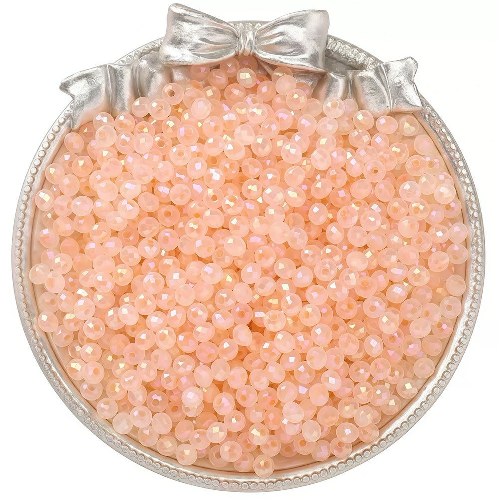 4mm Crystal Glass Seed Beads -10g