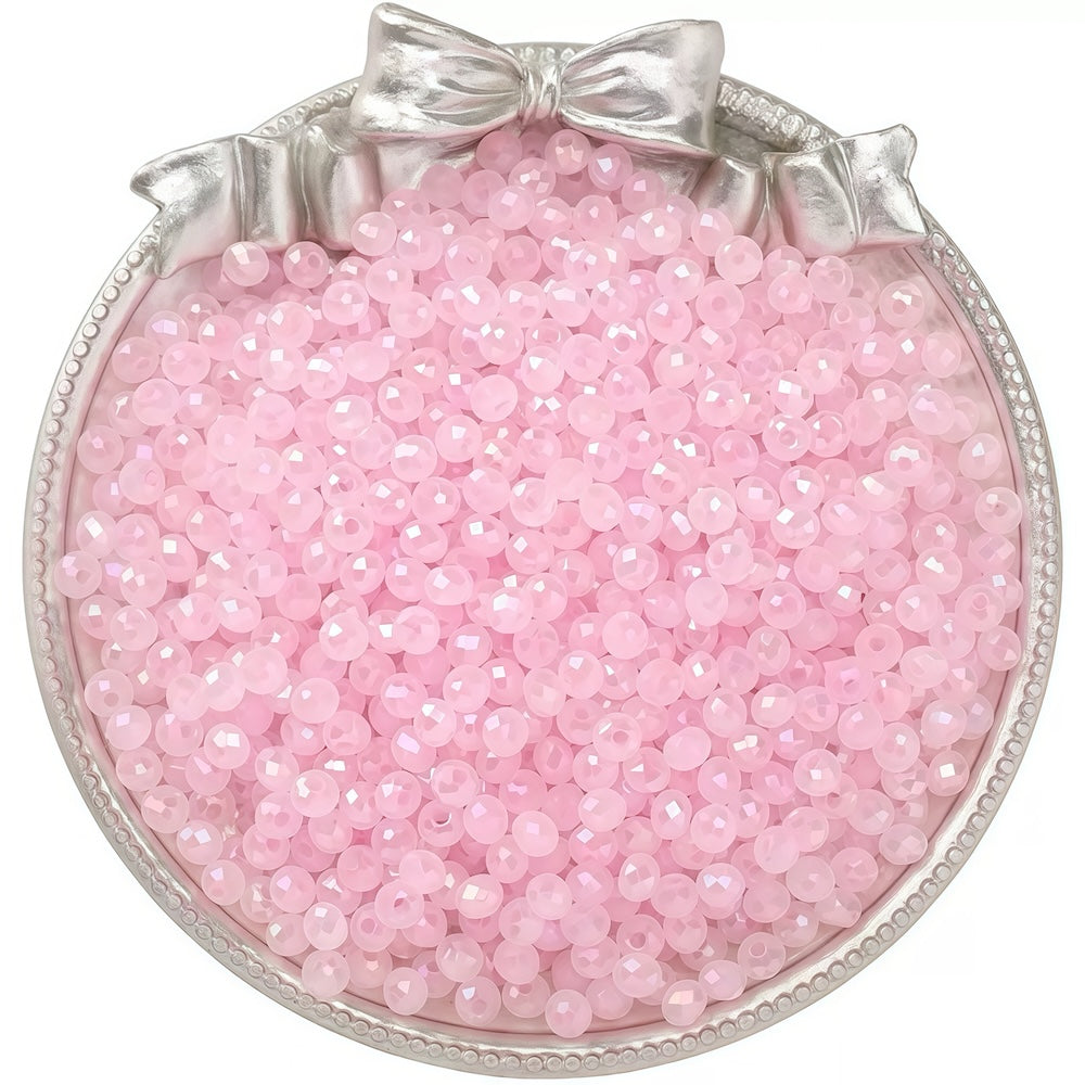 4mm Crystal Glass Seed Beads -10g