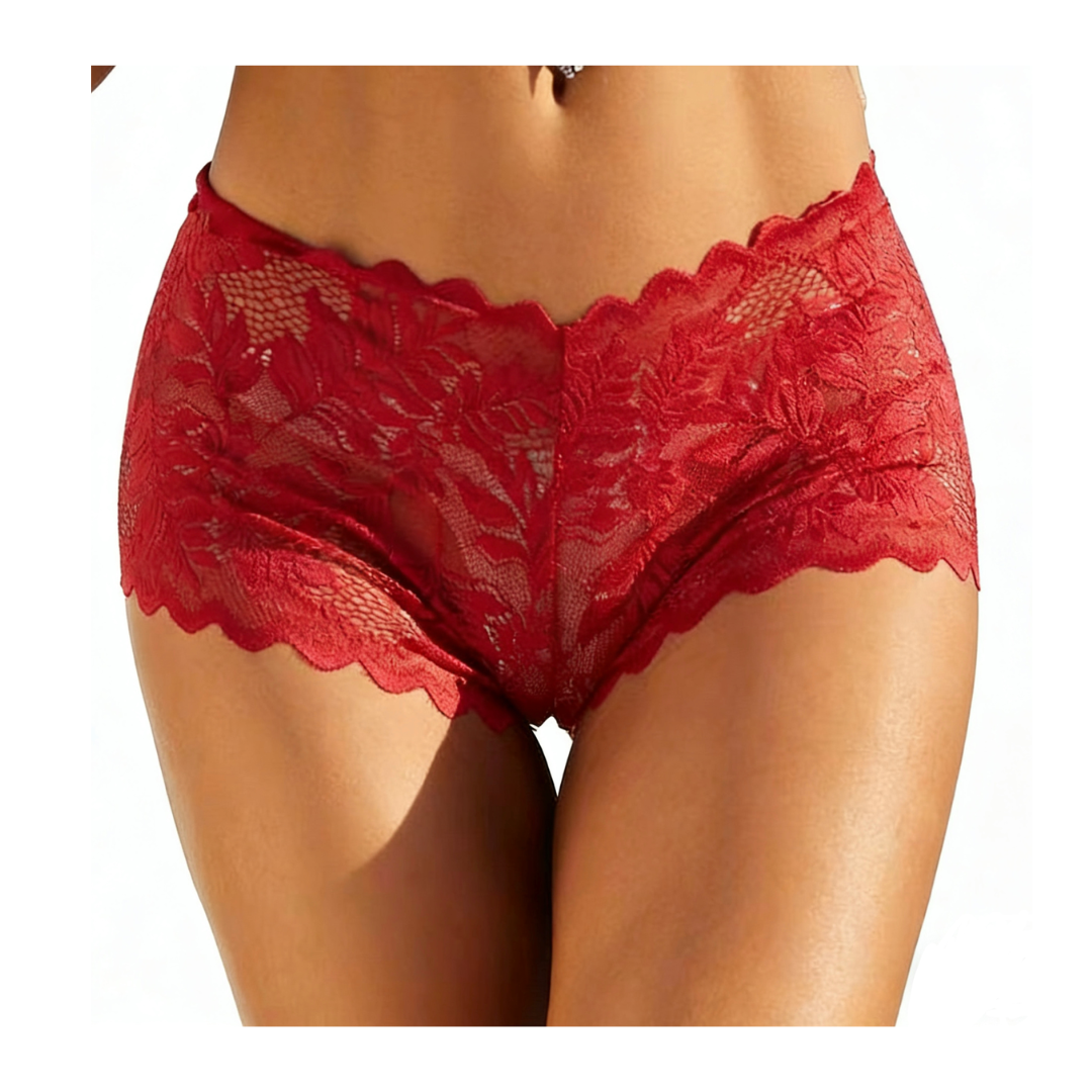Floral Lace Boyshort 3-Pack