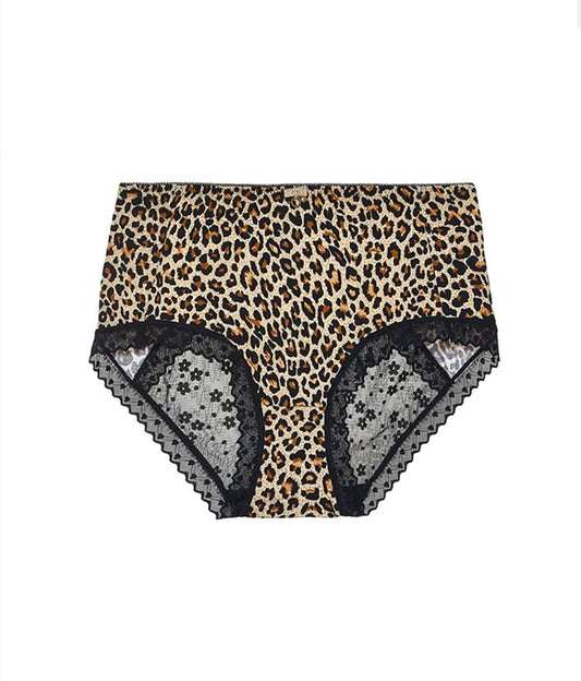 Le Tigre en Dentelle Imprimé Léopard