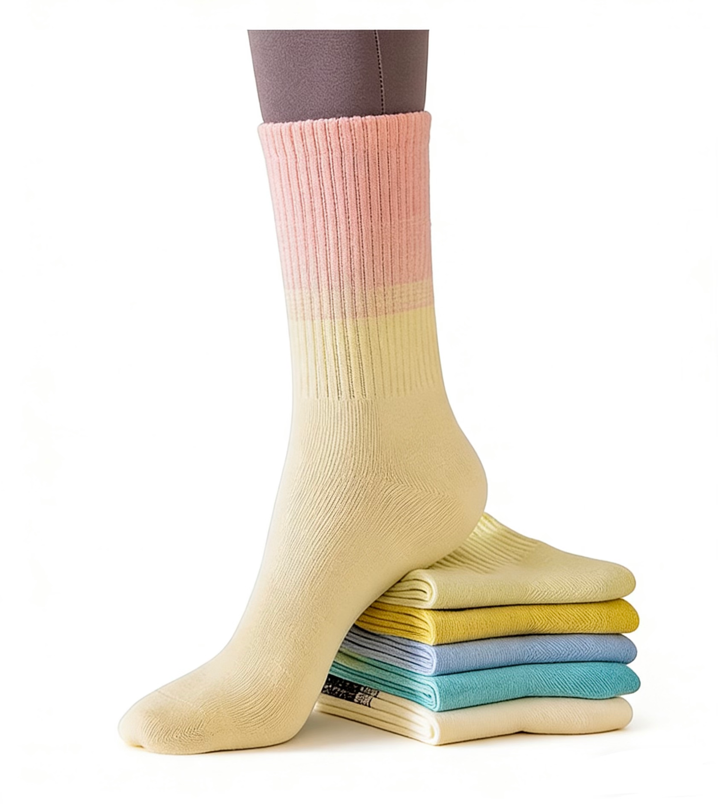 Gradient Crew Socks 3-Packs