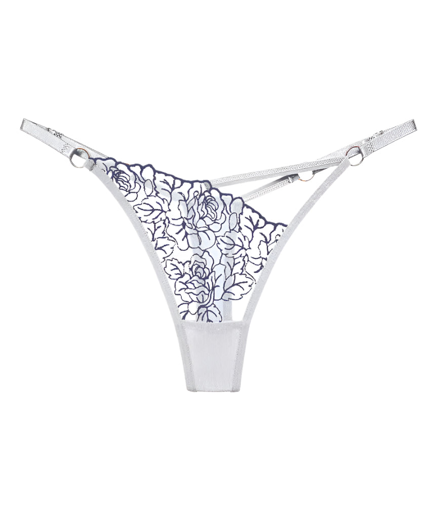 The Lace Floral  Thongs