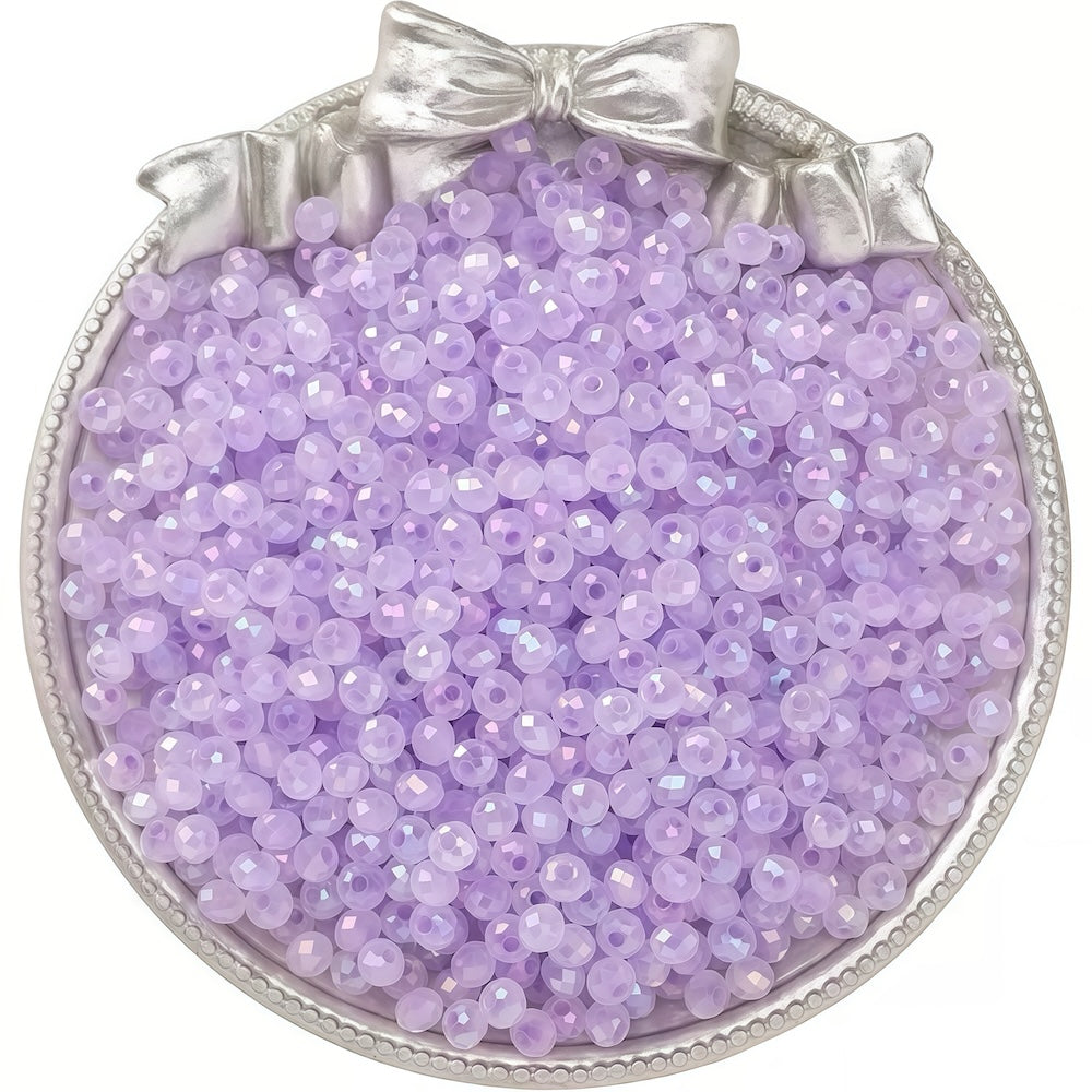 4mm Crystal Glass Seed Beads -10g