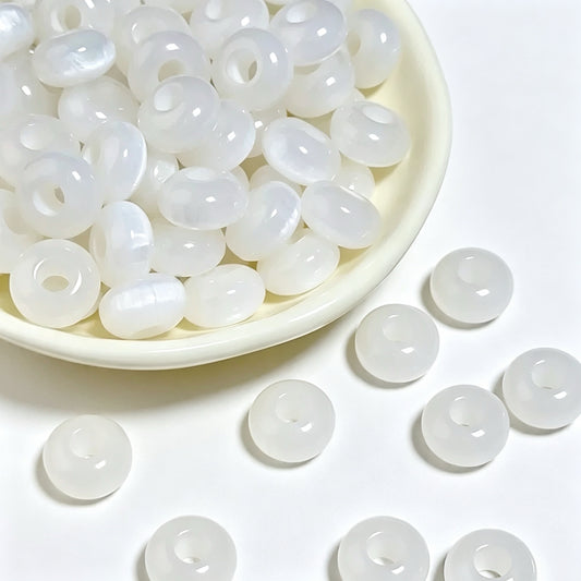 Jade Effect Abacus Beads