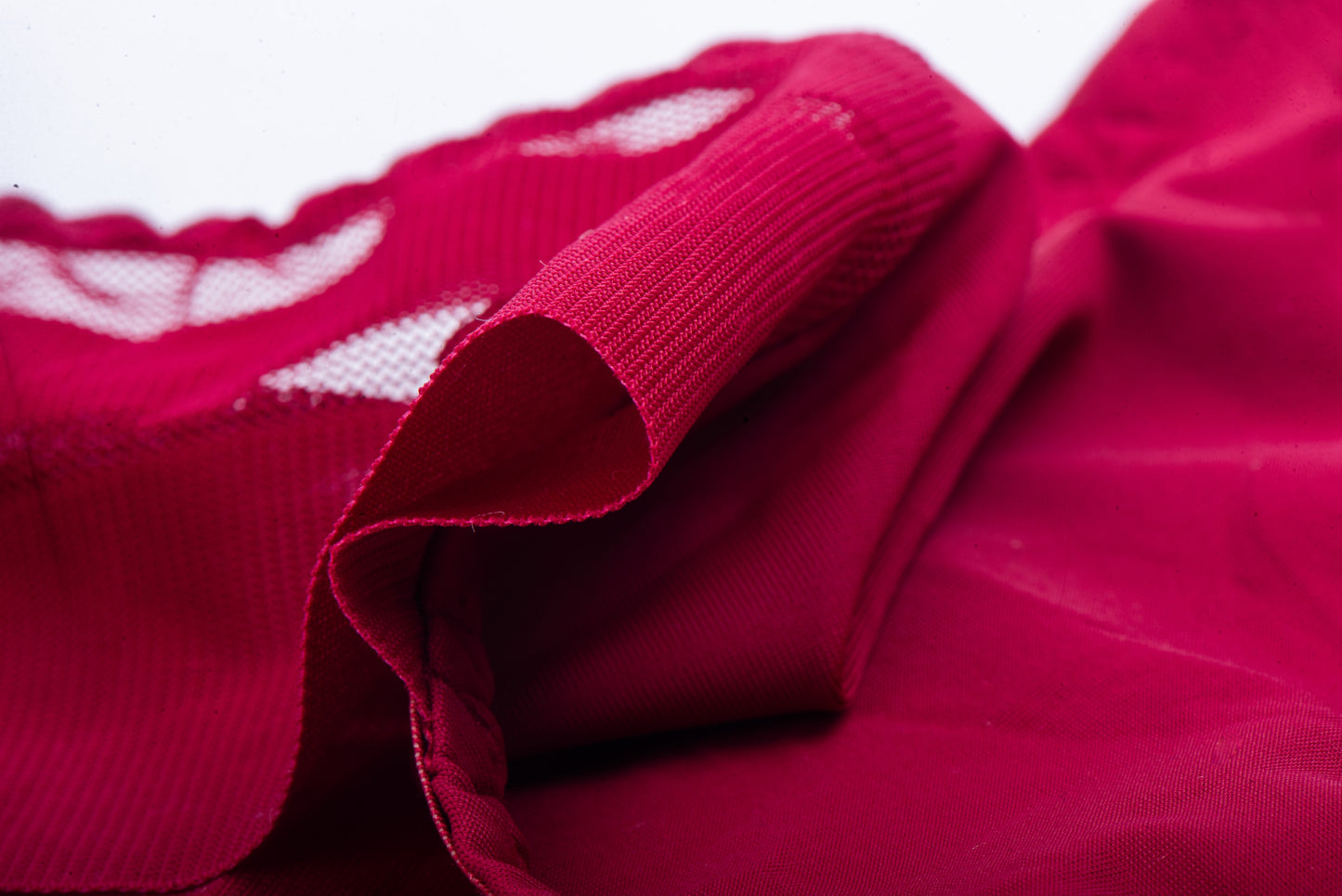 Culotte sexy en dentelle sans coutures et maille creuse unie