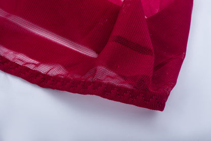 Sexy Lace Seamless Solid Hollow Mesh Knicker