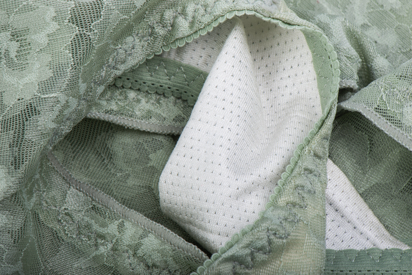 Culottes sexy taille mi-haute en dentelle, respirantes et élastiques, lot de 4