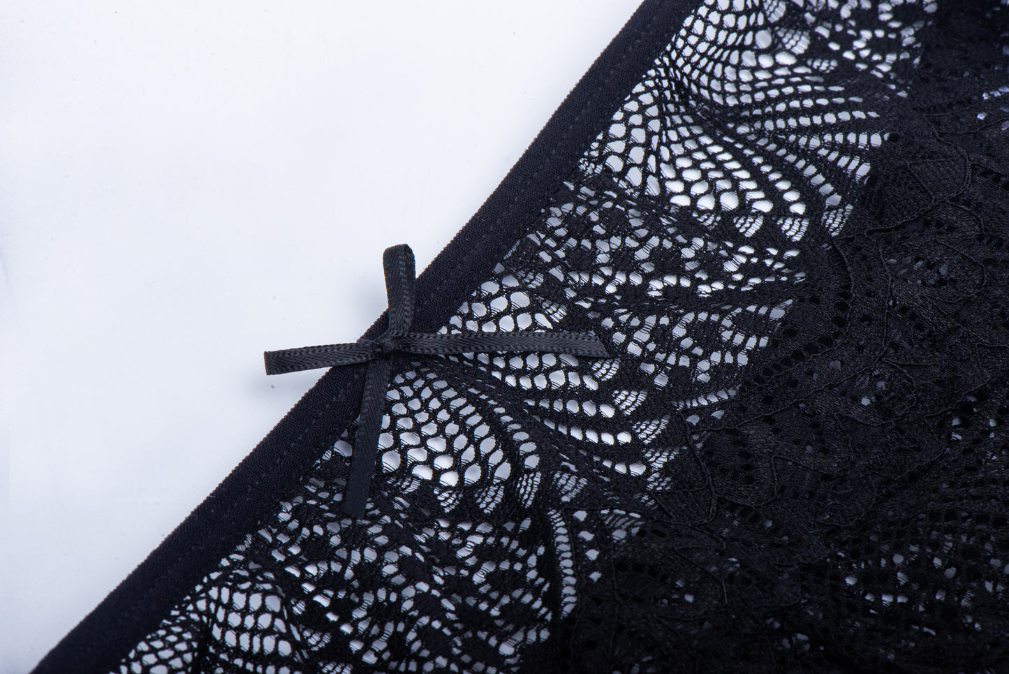 Elegant Black Lace Panties