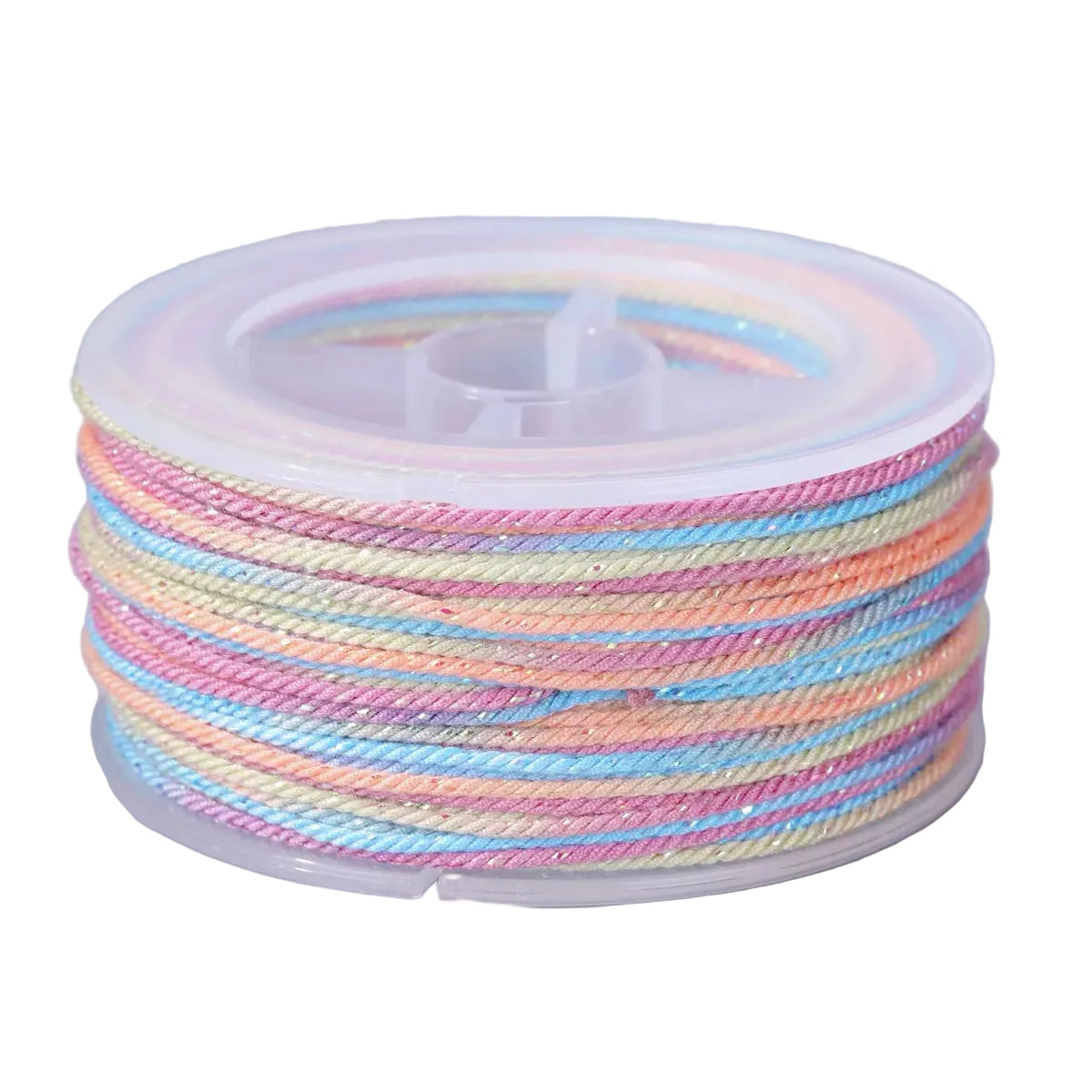Starry Gradient Glitter Nylon Braiding Cord 30m
