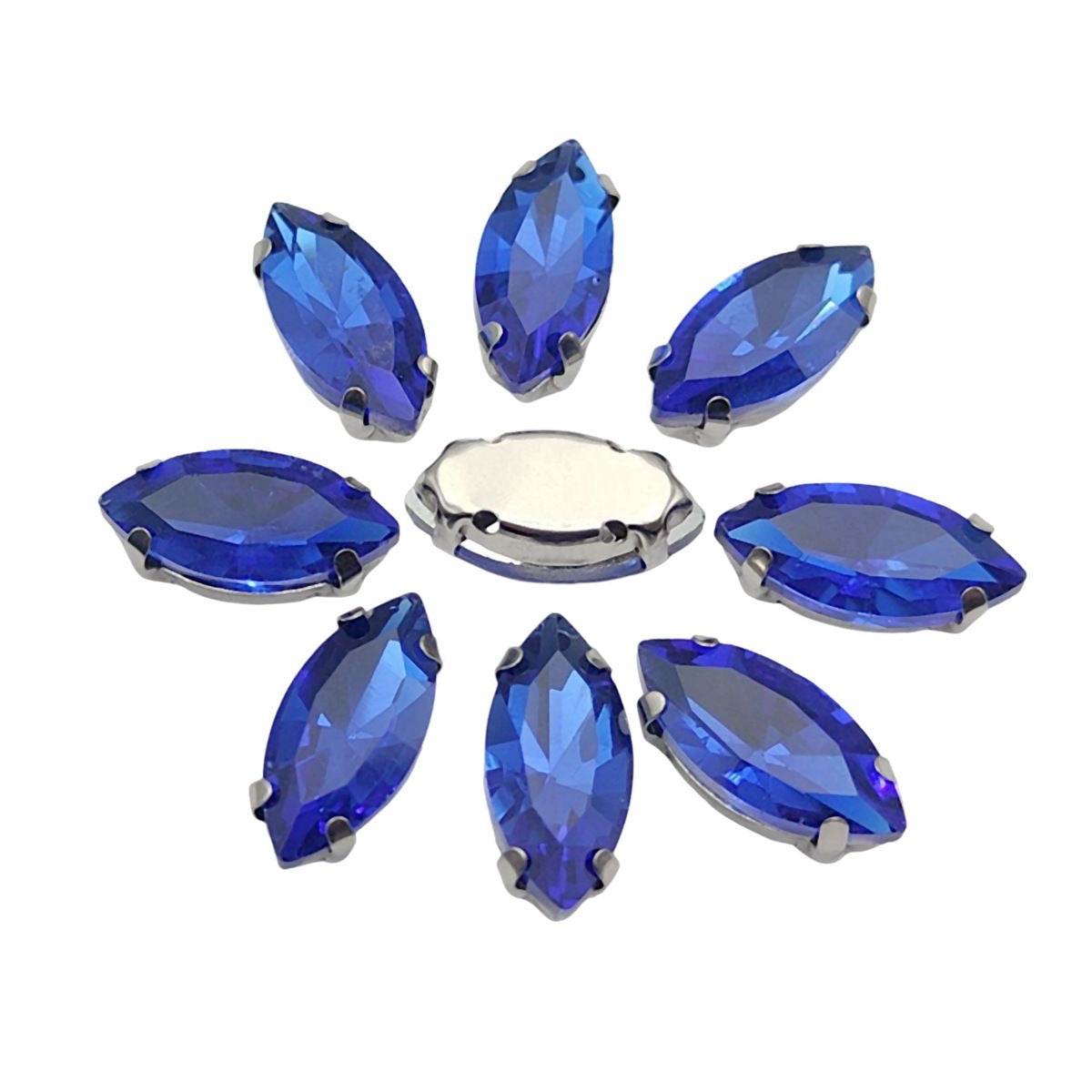 Marquise Navette Rhinestones