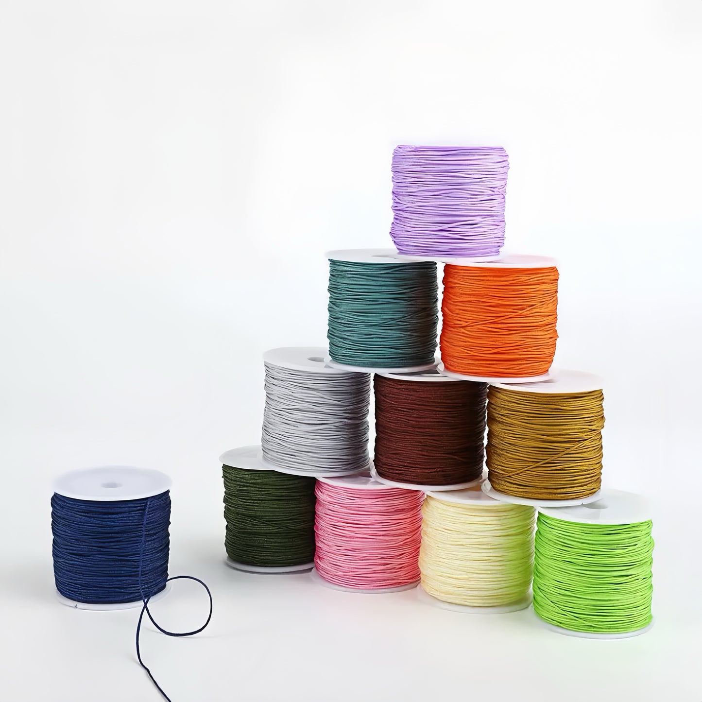 Braided Nylon Cord for Jewellery Making | Bracelet & Macrame Cord
