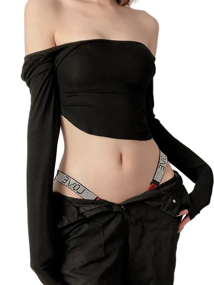 Sparkling 'LOVE' Thong Knickers