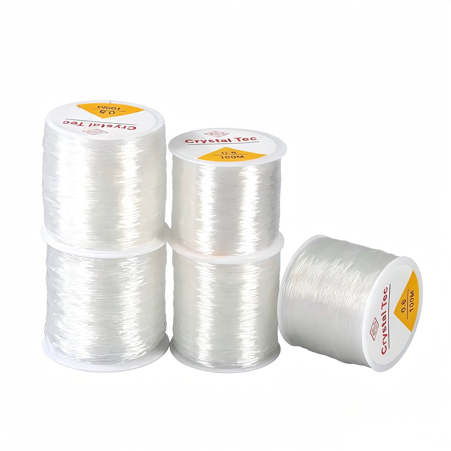Clear Elastic Beading Cord - 0.5mm - 1.0mm