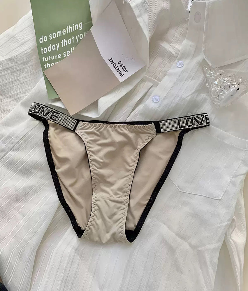 Sparkling 'LOVE' Thong Knickers