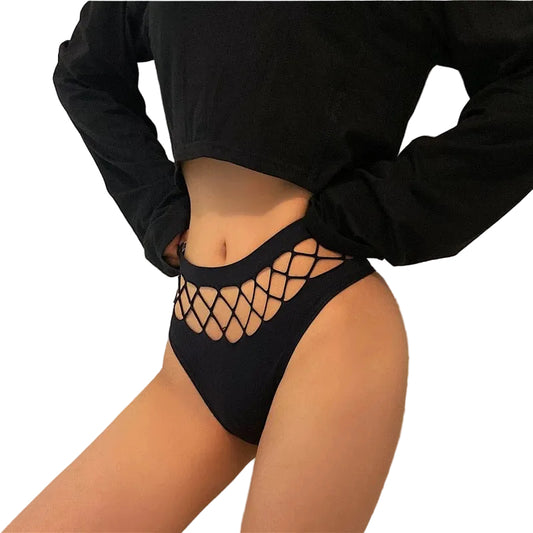 Stylish Cut-Out Design Thongs 3 Packs