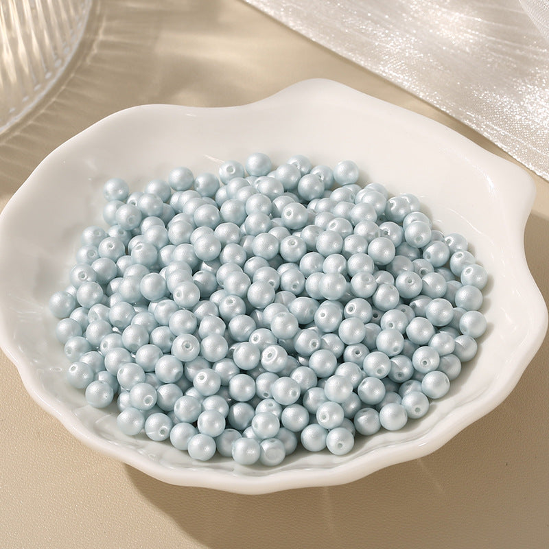 Round Faux Pearl Beads - 4mm Macaron