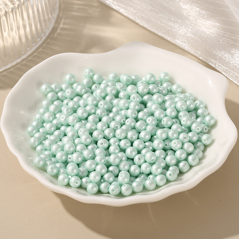 Round Faux Pearl Beads - 4mm Macaron