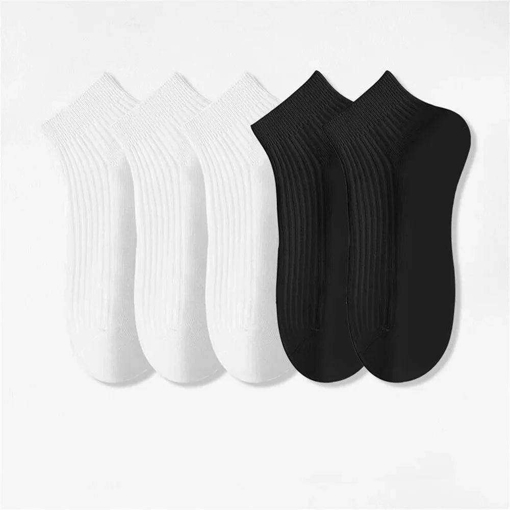 5 Pairs Women's Cotton Ankel Socks