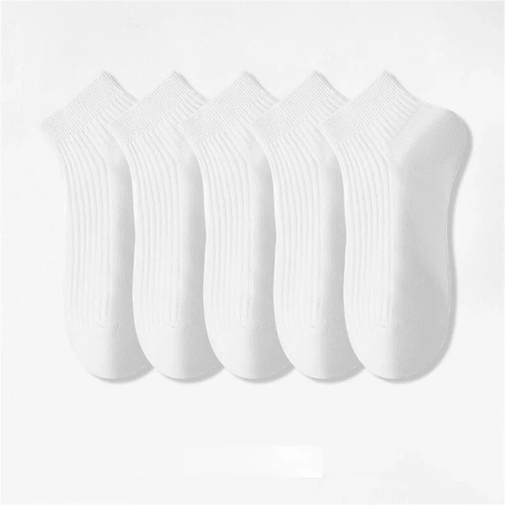 5 Pairs Women's Cotton Ankel Socks