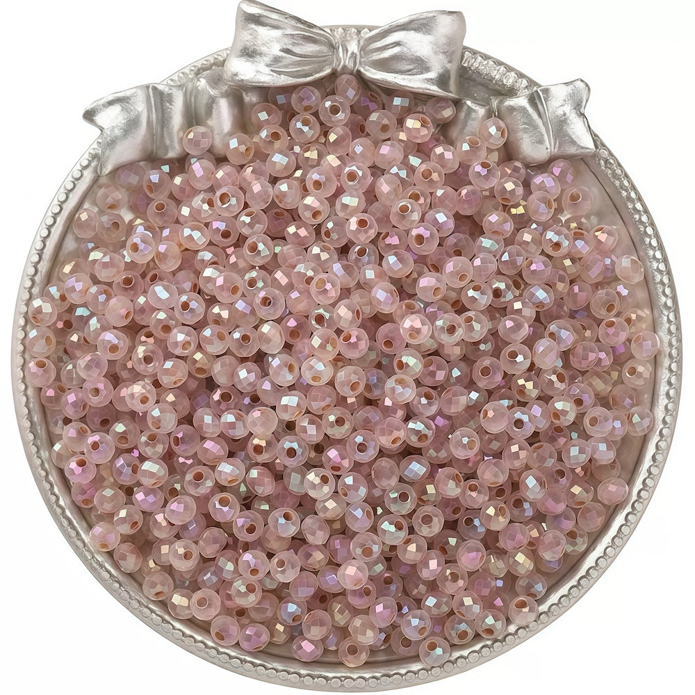 4mm Crystal Glass Seed Beads -10g