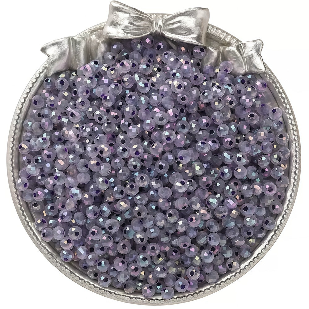 4mm Crystal Glass Seed Beads -10g