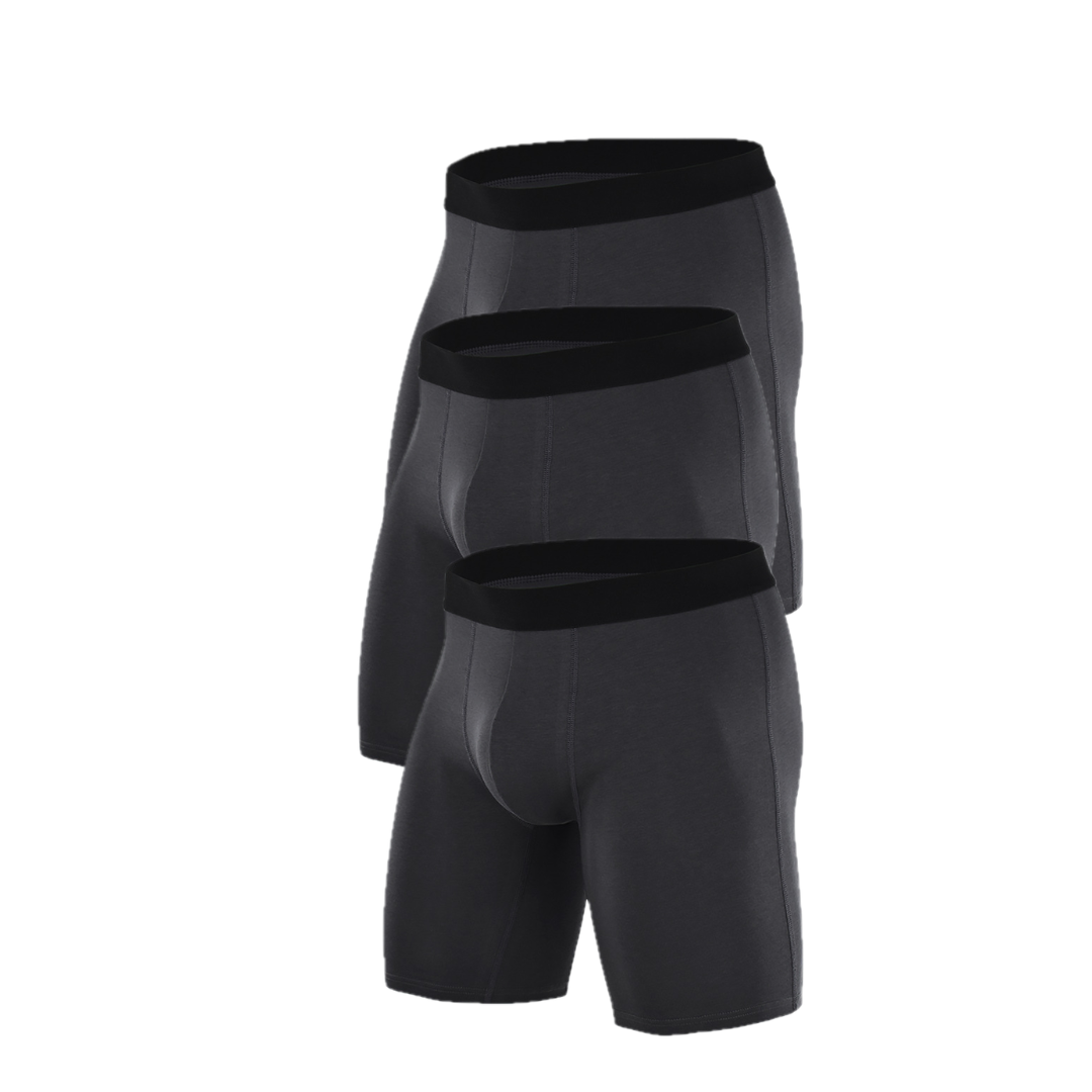 Extended Length Boxer Briefs 3-Pack