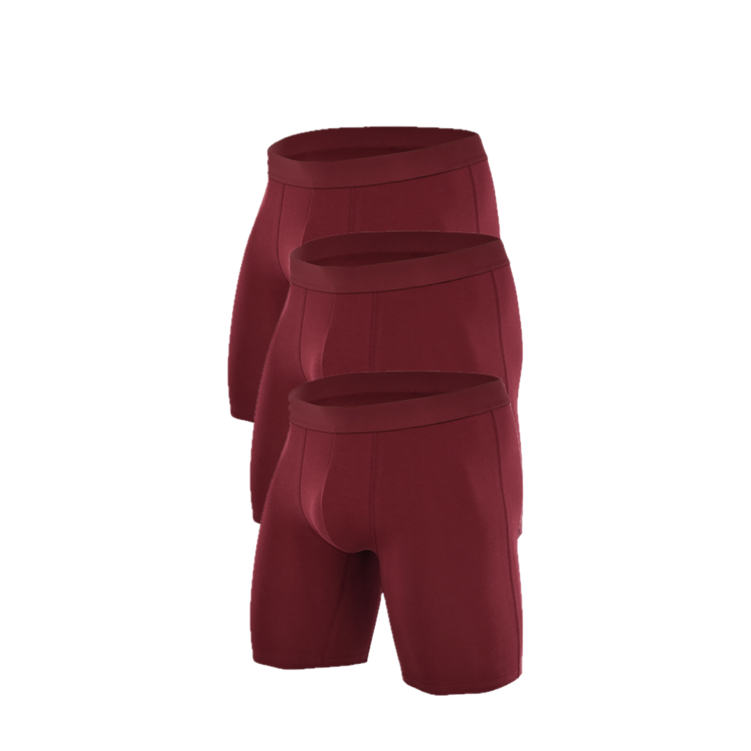 Extended Length Boxer Briefs 3-Pack