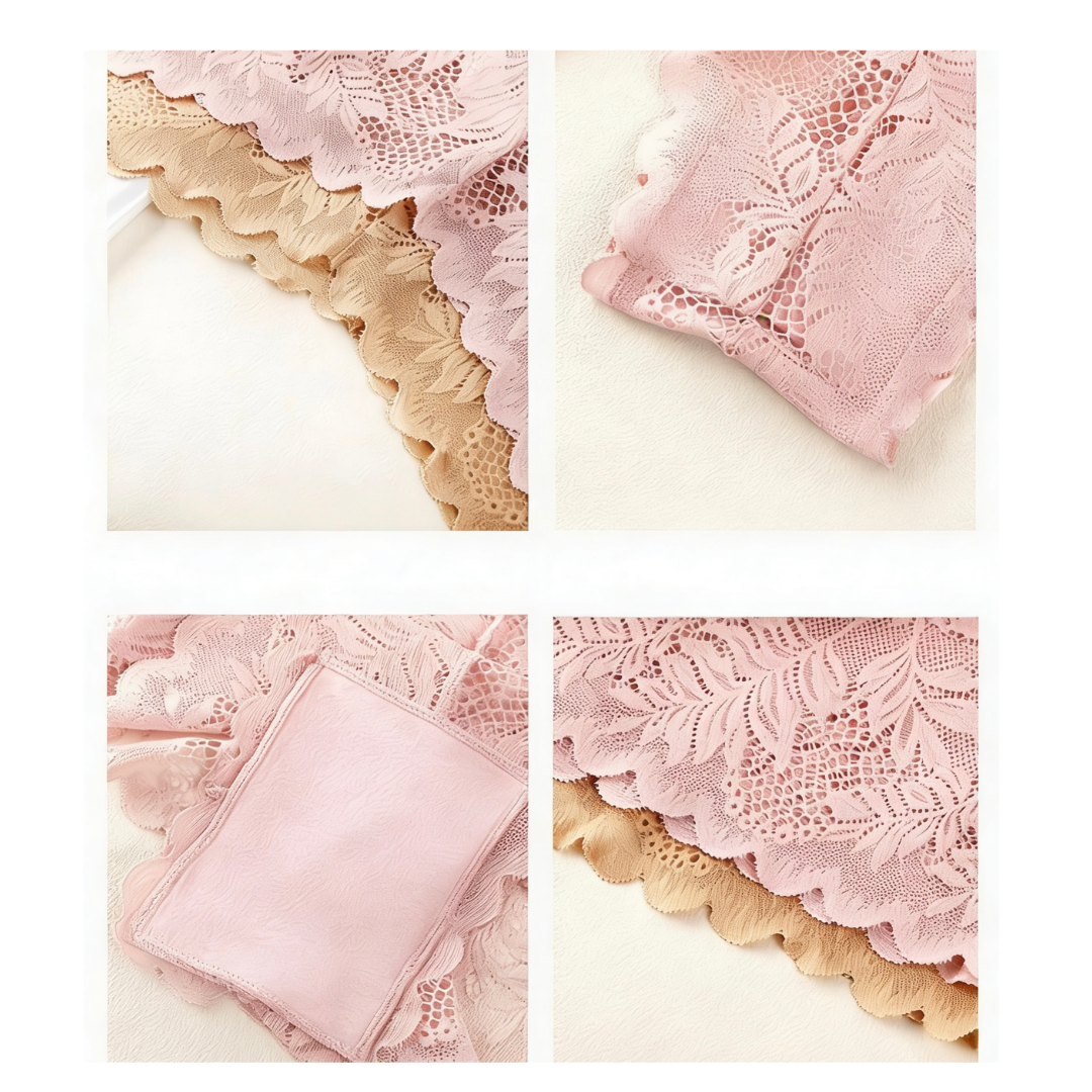 Floral Lace Boyshort 3-Pack