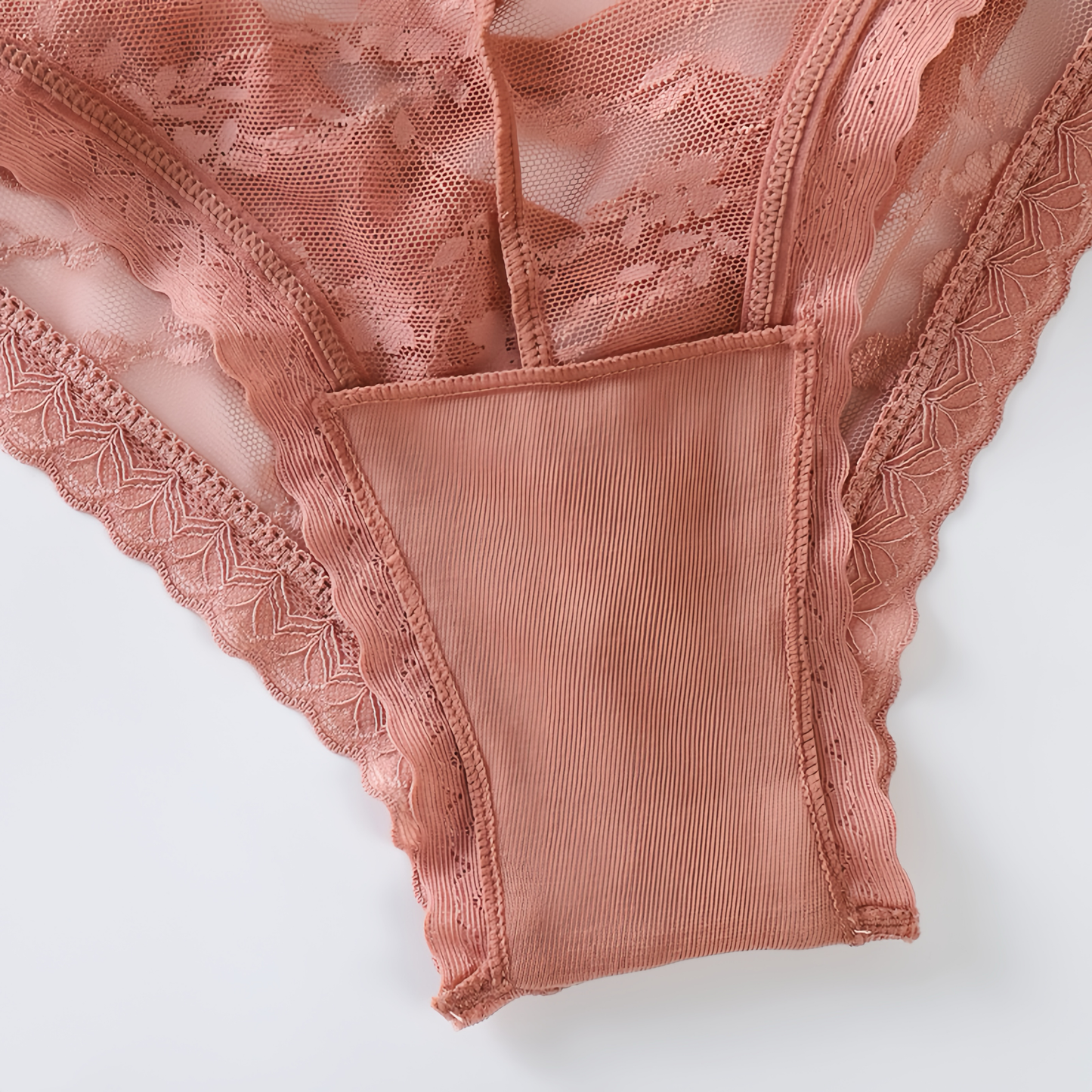 Sheer Floral Lace Underwear