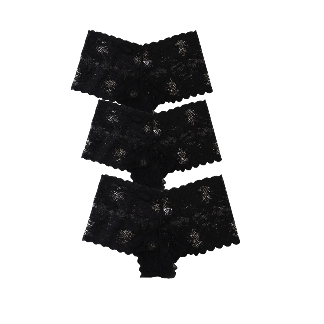Floral Lace Boyshort 3-Pack