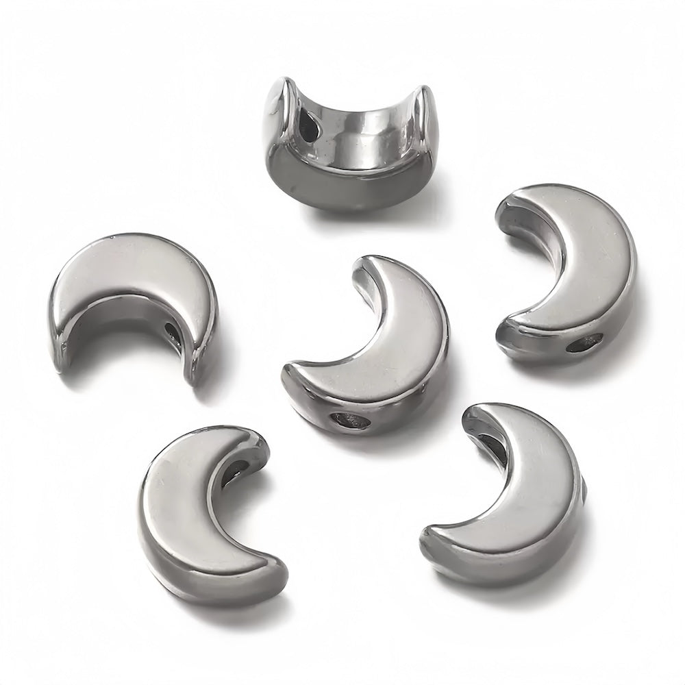 Star & Moon Spacer Beads