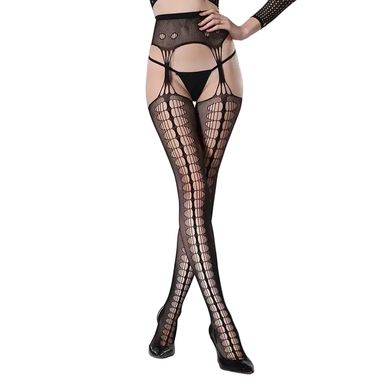 Garter Hollow Fishnet Stockings