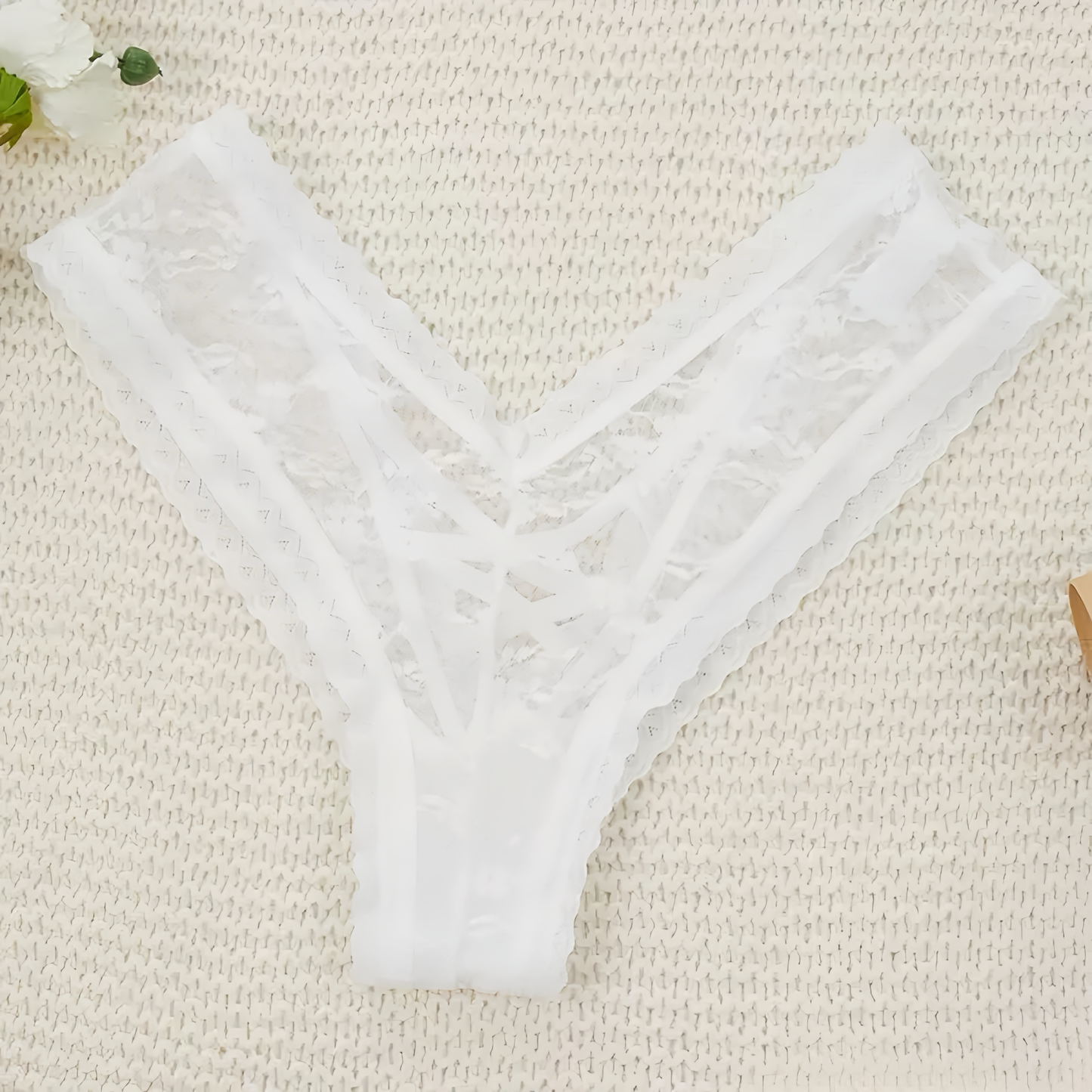 Sheer Floral Lace Underwear